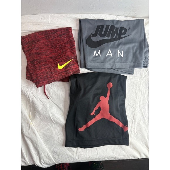 Nike Jordan Other - 3 pairs of new Kids Jordan Nike Basketball Shorts Size M 10 12 Years